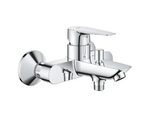 Baterie cada dus monocomanda, crom, Grohe BauEdge