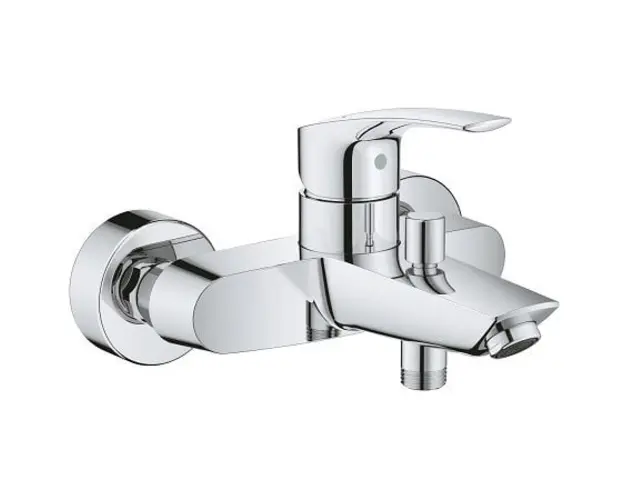 Baterie cada dus monocomanda, crom, Grohe Eurosmart New