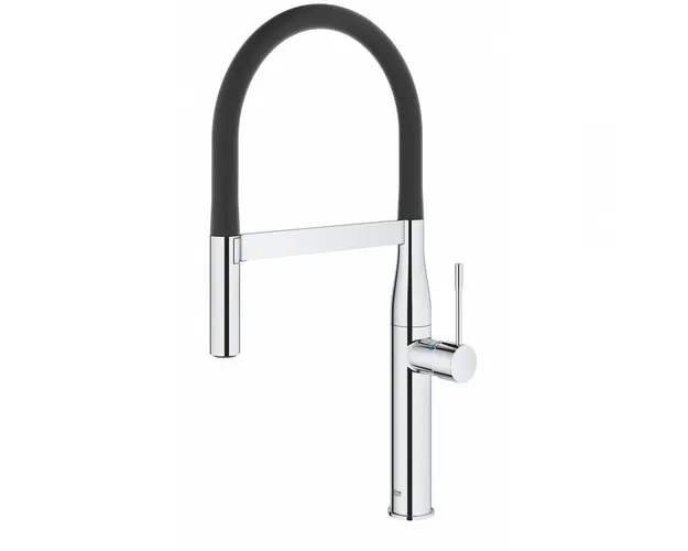Baterie de bucatarie Grohe Essence, pipa extractibila, crom, 30294000