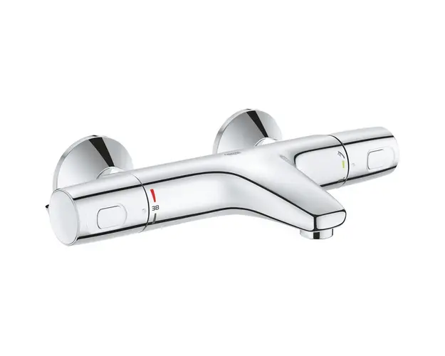 Baterie de cada Grohe Precision Trend 34227002, 1/2&#039;&#039;, termostat, diverter, functie ECO, corp rece, Crom