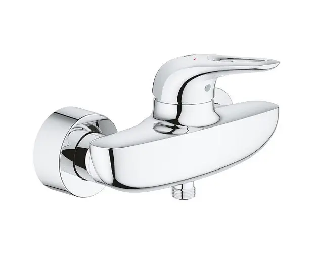 Baterie dus monocomanda, crom, maner gaurit, Grohe Eurostyle