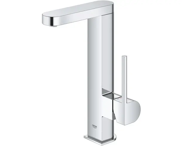 Baterie lavoar Grohe Plus 23851003, 3/8&#039;&#039;, monocomanda, pipa pivotanta, marimea L, Crom