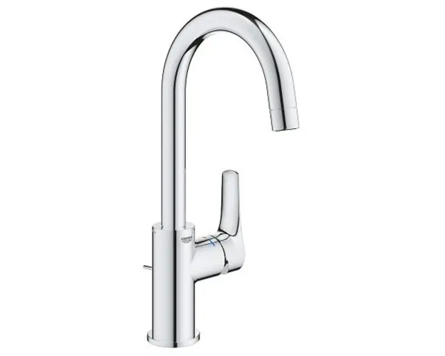 Baterie lavoar monocomanda, inalta L, cu ventil pop-up, crom, Grohe Eurosmart New