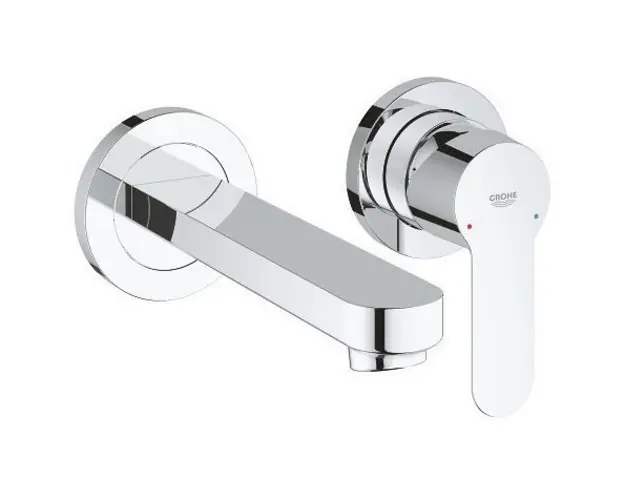 Baterie lavoar monocomanda incastrata cu 2 orificii cu set inclus Grohe Bau Edge
