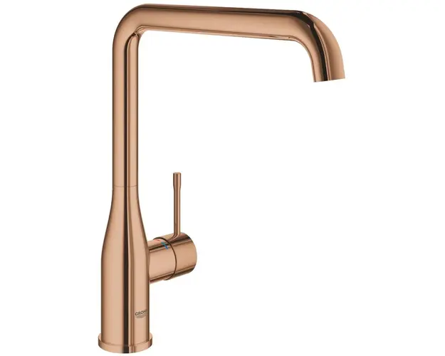 Baterie pentru spalator Grohe Essence 30269DA0, monocomanda, cartus ceramic, pipa pivotanta, marimea L, Cupru (Warm Sunset)