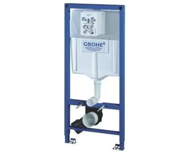 Cadru cu rezervor WC incastrat Grohe Rapid SL GD2, vas wc suspendat, 38528001