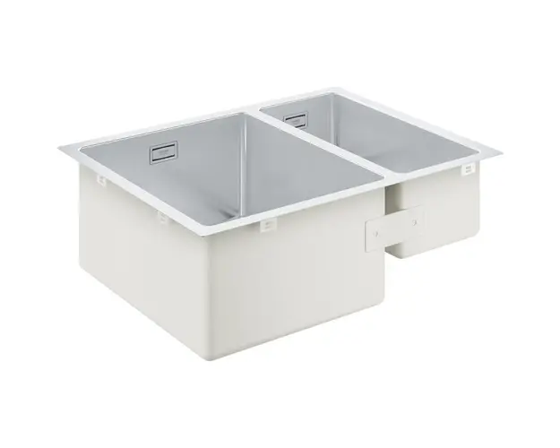 Chiuveta de bucatarie Grohe K700 31577SD1, 585 x 440 mm, 2 cuve, Otel inoxidabil