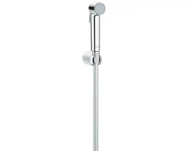 Set dus igienic Grohe Tempesta-F Trigger 26352000, suport, furtun 1 m, anti-calcar, Crom