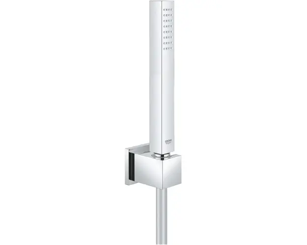 Set para de dus Grohe Euphoria Cube Stick 27703000, universala, 1/2&#039;&#039;, suport, furtun 1.25 m, 1 pulverizare, Crom