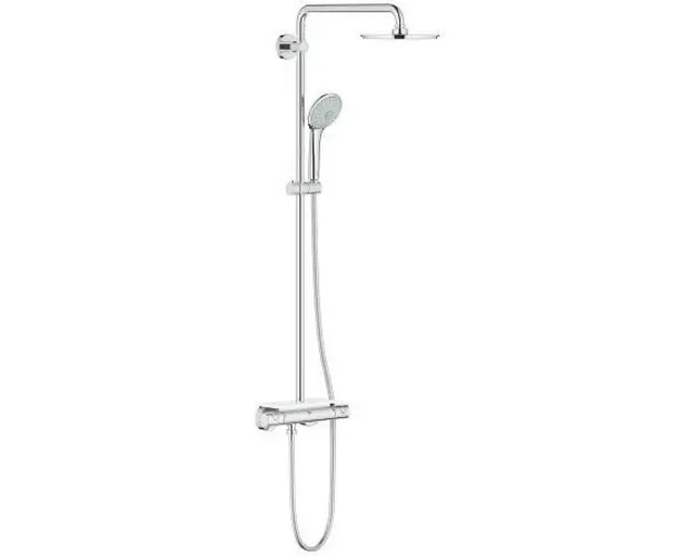 Sistem de dus cu baterie termostatata GROHE seria EUPHORIA SYSTEM 210