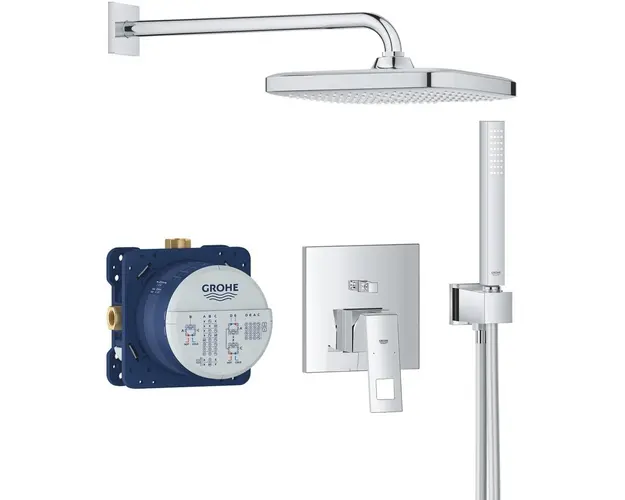 Sistem de dus incastrat Grohe Eurocube OHM set shower +show.set