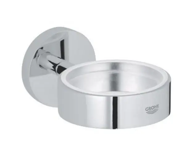 Suport pahar sau savoniera Grohe Essentials, crom, 40369001