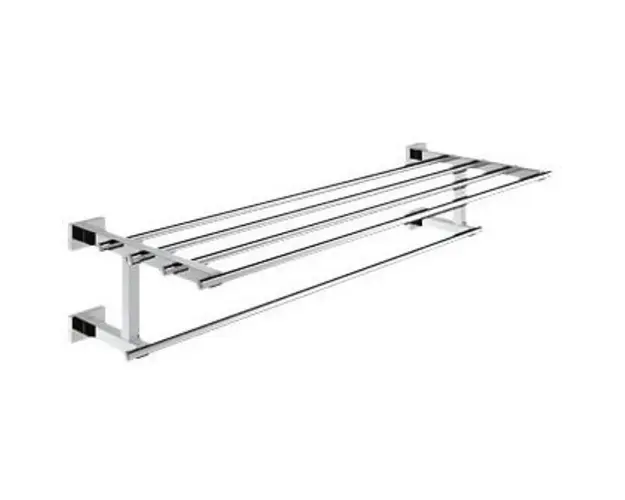 Suport prosop perete Grohe Essentials Cube New, crom, 40512001