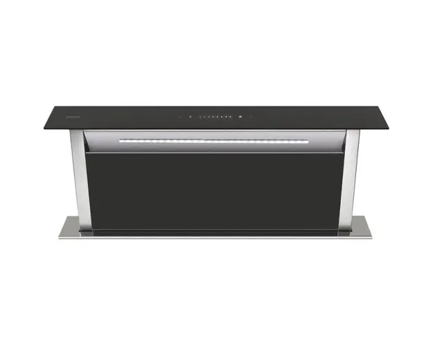 Hota decorativa Haier HADD9SS6B, 1 motor, 605 m3/h, L 88 cm, negru