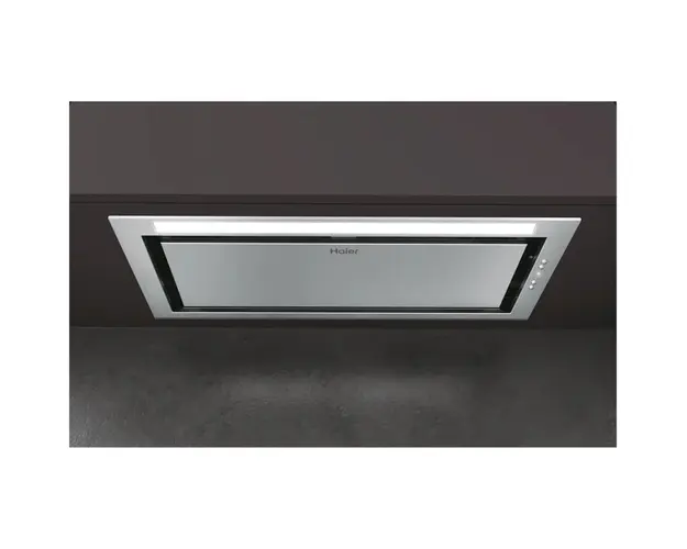 Hota incorporabila Haier HAPY72ES6X , Putere de absorbtie 650 mc/h, Control Electronic, Iluminare LED, Clasa B, 72 cm, Inox