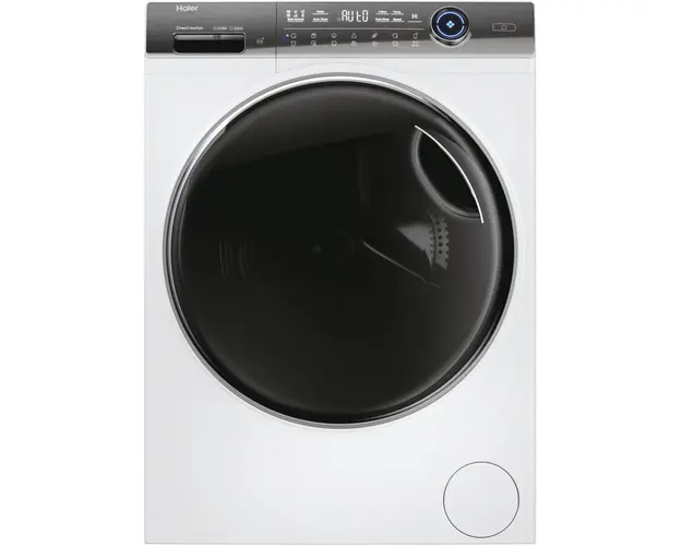 Masina de spalat rufe Haier HW90G-BD14979U1S, 9 kg, 1400 rpm, Clasa A, Motor Direct Motion, Refresh, ABT, Steam, Drum light, Dual spray, Pillow Drum, WiFi, Autodose, Display Led cu Touch control, iTime, Smart Detecting, Alb
