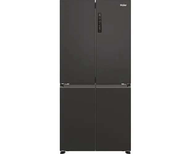 Side by Side Haier HCR3818ENPT, No Frost, 467 l, H 182 cm, Clasa E, negru