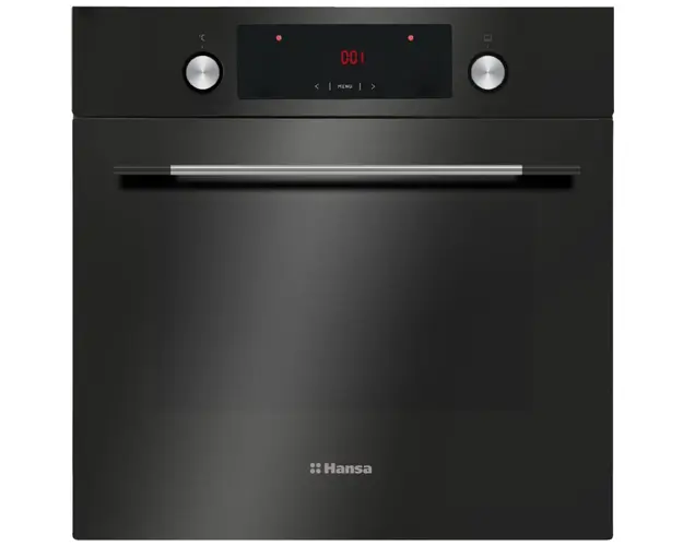 Cuptor incorporabil Hansa Fine Design BOES68461, Electric, 62 l, Clasa A, Negru