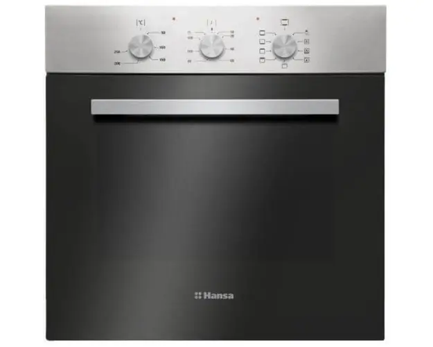 Cuptor electric incorporabil Hansa BOEI68161, 62 l, 8 functii, clasa A, grill