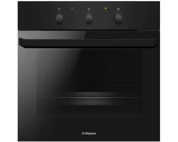 Cuptor incorporabil Hansa BOES681621, 62 l, 8 Functii, Grill, Clasa A, Negru