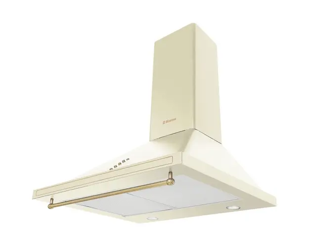 Hota incorporabila telescopica Hansa OKC613RWH, Putere de absorbtie 403 mc/h, 3 trepte de viteza, 60 cm, Bej