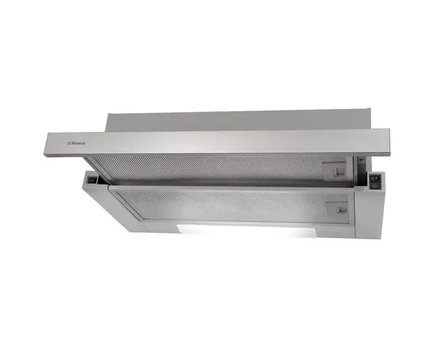 Hota incorporabila telescopica Hansa OTP6233IH, Putere de absorbtie 270 m3/h, 1 motor, 60 cm, Inox