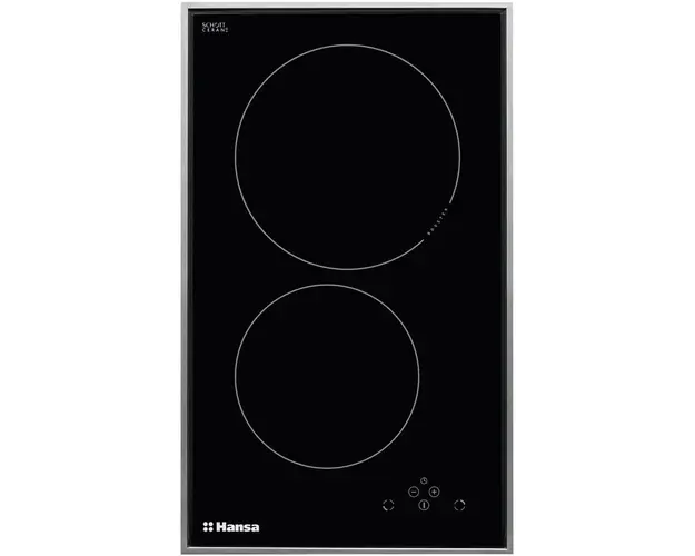 Plita incorporabila cu inductie Hansa BHII38503, 3.7 kW, Negru