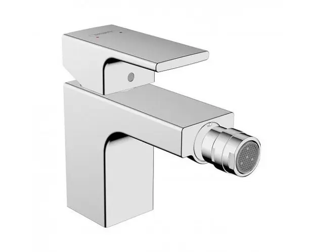 Baterie bideu monocomanda, cu ventil pop-up, crom, Hansgrohe Vernis Shape