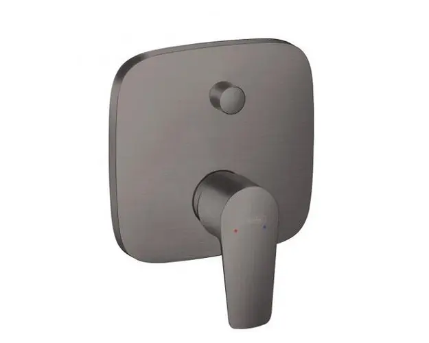 Baterie cada dus monocomanda, montaj incastrat, antracit satinat, Hansgrohe Talis E