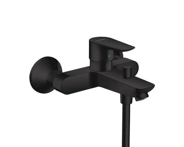 Baterie cada dus monocomanda, negru mat, Hansgrohe Talis E