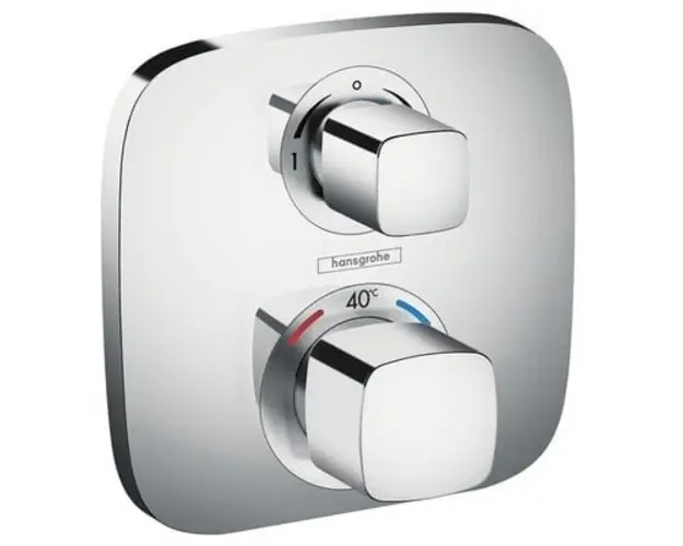Baterie cu termostat montaj incastrat cu 2 functii HANSGROHE seris ECOSTAT E