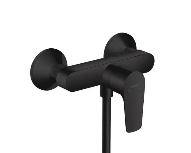 Baterie dus monocomanda, negru mat, Hansgrohe Talis E
