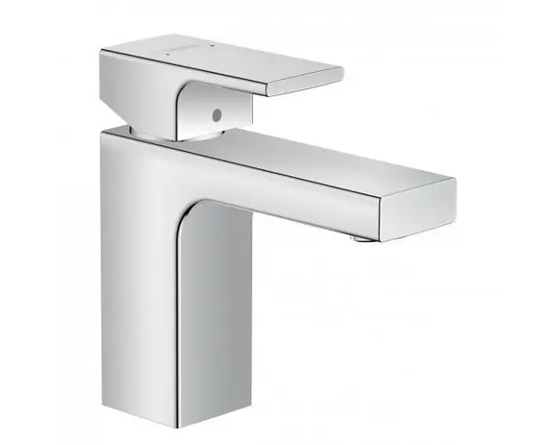 Baterie lavoar monocomanda 100, cu ventil pop-up, crom, Hansgrohe Vernis Shape