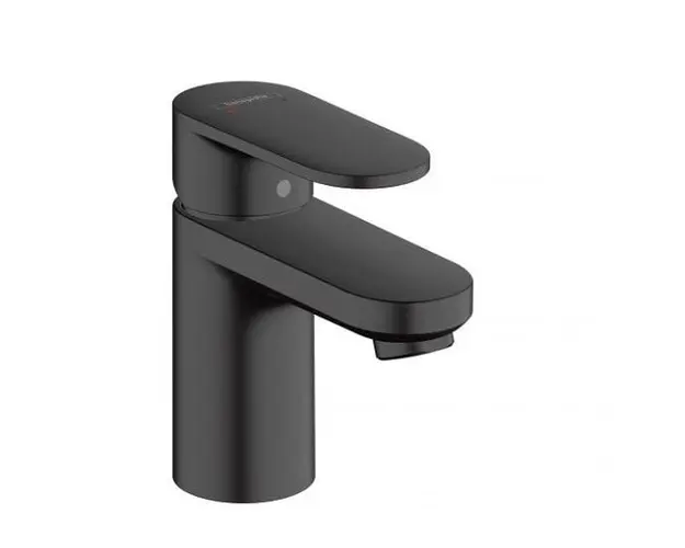 Baterie lavoar monocomanda 70, cu ventil pop-up, negru mat, Hansgrohe Vernis Blend