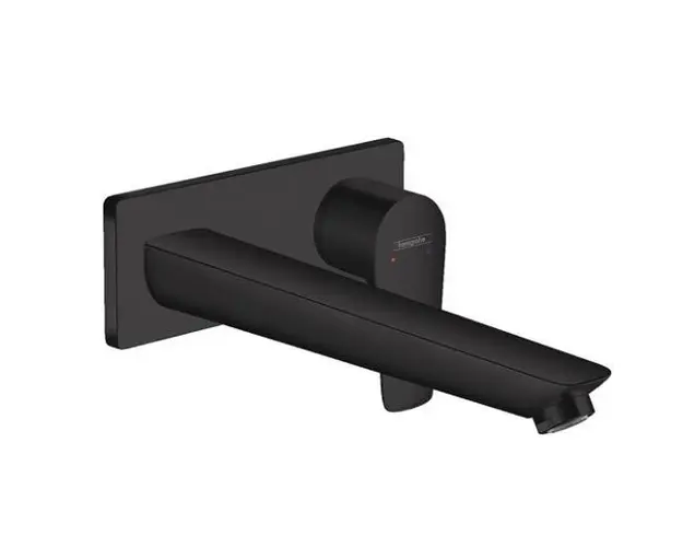 Baterie lavoar monocomanda cu montaj incastrat, negru mat, Hansgrohe Talis E