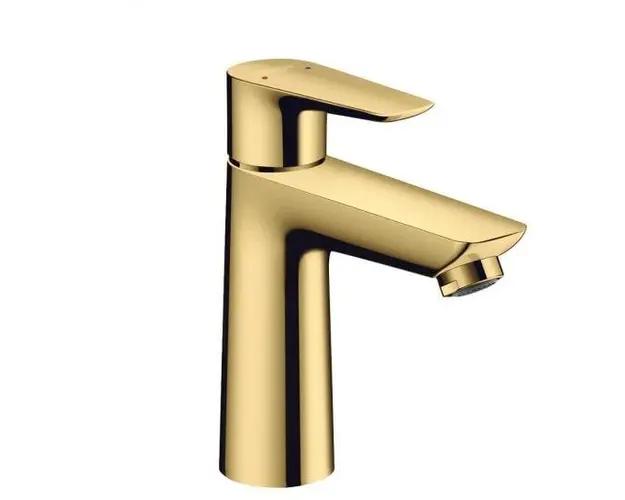 Baterie lavoar monocomanda cu ventil pop-up, auriu lucios Hansgrohe Talis E