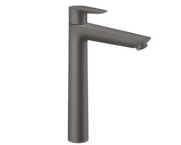 Baterie lavoar monocomanda inalta cu ventil pop-up, antracit satinat Hansgrohe Talis E 240