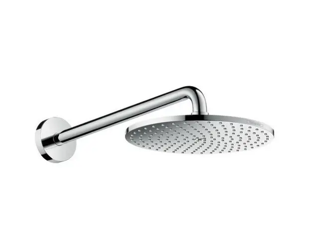 Set para de dus fixa cu brat, montaj pe perete, Hansgrohe Raindance Select S