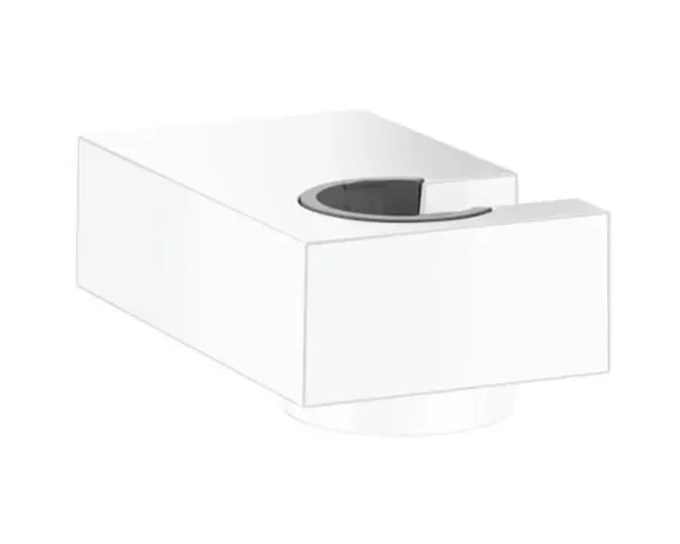 Suport para de dus, alb mat, Hansgrohe Porter E