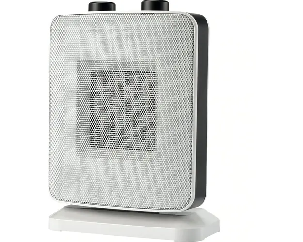 Aeroterma ceramica Heinner HCH-L1500WH, 1500 W, 2 trepte de putere, termostat reglabil, Alb