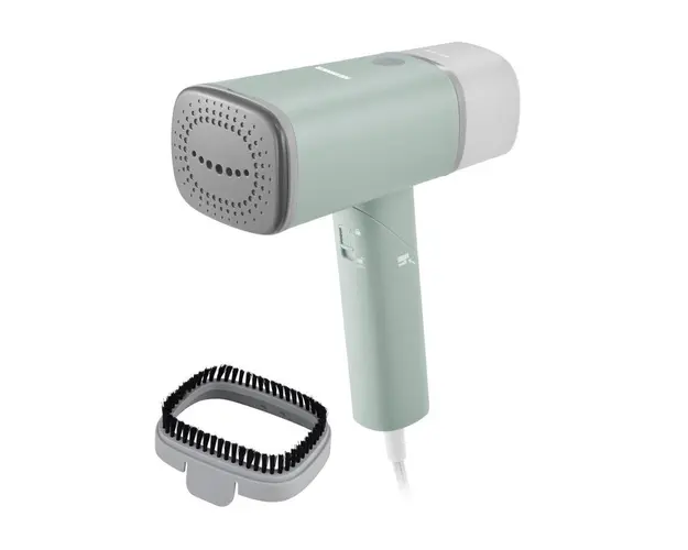Aparat de calcat vertical Heinner Venus HGS-1500GR, 1300-1500W, talpa ceramica, abur continuu cu buton blocare, rezervor apa detasabil, maner pliabil, perie inclusa, oprire automata, debit abur 20+-4g/min, capacitate rezervor apa 140ml, verde