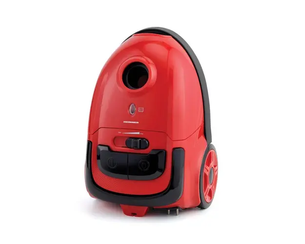 Aspirator cu sac Heinner HVC-VB750RD, putere 750W, putere de aspirare: 180W, sac textil 1.6 L, control variabil al puterii, Rosu