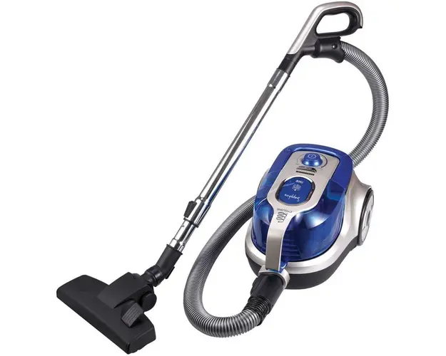 Aspirator fara sac HVC-V750BL, 750W, recipient praf din plastic 2.2L, filtrare ciclonica, filtru HEPA dublu 13