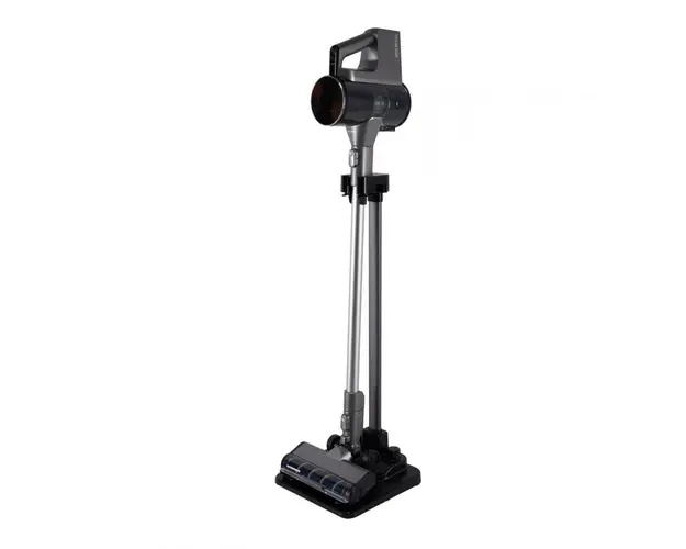Aspirator vertical Heinner HSVC-MBD25.9S, filtrare ciclonica, acumulator 25.9V, putere: 450w si 3 viteze , autonomie max 20 min, display led, 0.7l , filtru hepa, silver