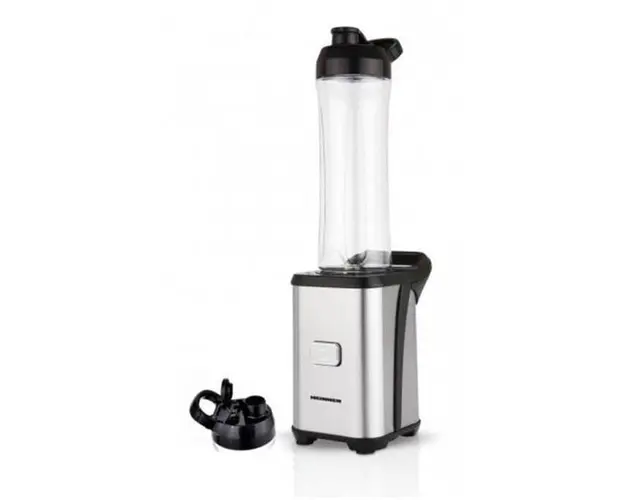 Blender sport HSB-350SS, 350 W, Recipient tritan, Cutit inox, Inox