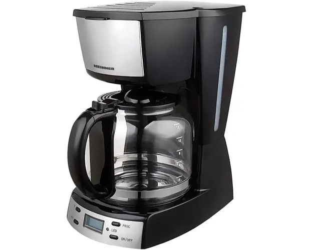 Cafetiera HCM-D918X, Inox, Display LCD, 1.8L