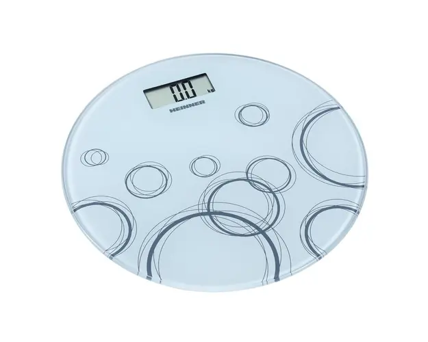 Cantar de baie HBS-WH150R, 150 kg, Display LCD, Alb