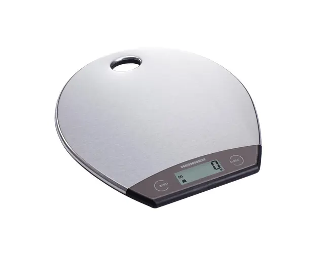 Cantar de bucatarie HKS-5RSS, 5 kg, Display LCD, Inox
