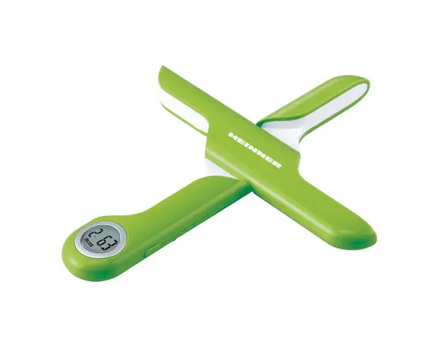 Cantar de bucatarie pliabil HKS-FD5GR, 5 kg, Display LCD, Verde