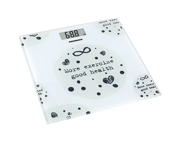 Cantar de persoane HBS-150MSJ, 150kg, sticla securizata 6mm, display lcd